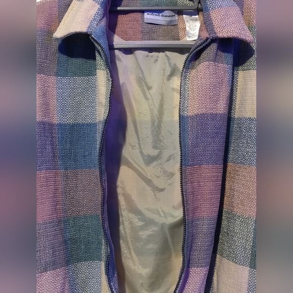 NWOT ALFRED DUNNER COLOR BLOCK JACKET - Picture 5 of 6